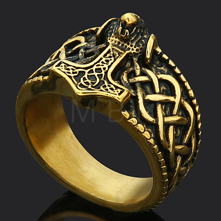 Viking 304 Stainless Steel Finger Rings for Men FS-WGB3F16-06-1
