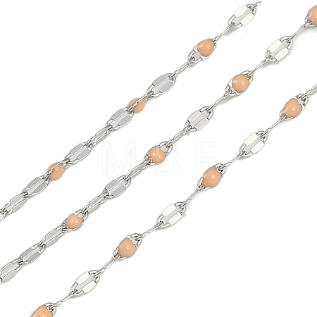 Brass Dapped Chains AJEW-Q153-02P-15-1