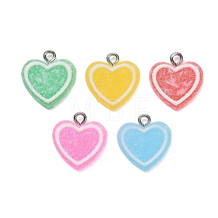 Opaque Resin Pendants CRES-B039-03-1