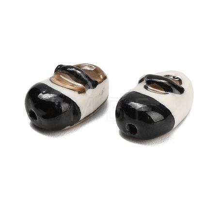 Handmade Porcelain Beads PORC-L084-06G-1