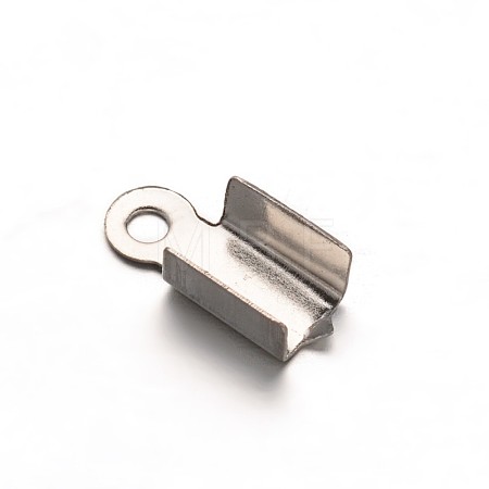 Tarnish Resistant 304 Stainless Steel Folding Crimp Ends STAS-G170-07P-1