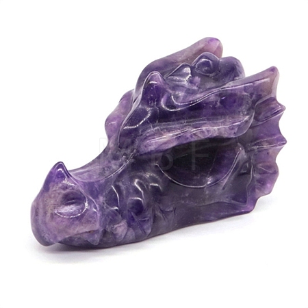 Natural Amethyst Ornament Home Desktop Decoration Craft PW-WG52939-16-1