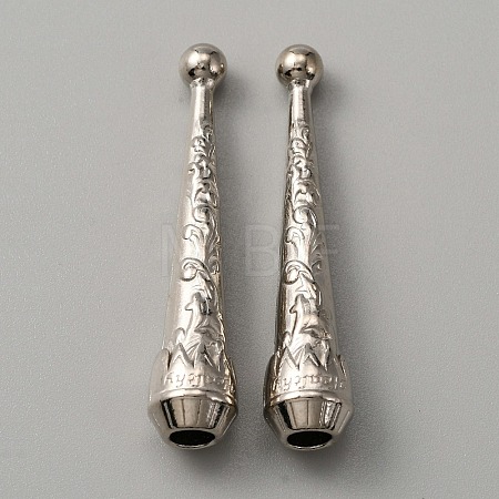 Alloy Cord Ends FIND-WH0110-363C-1