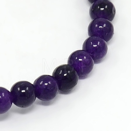 Natural Amethyst Round Beads Z0SYS011-1