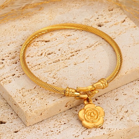 Women's 304 Stainless Steel Bangles FS-WG6A5B9-01-1