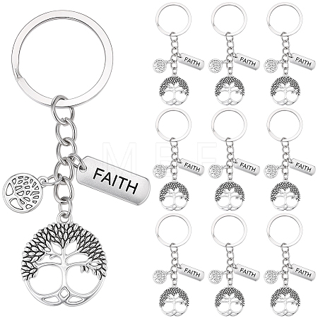 20Pcs Alloy Keychains KEYC-SC00050-1