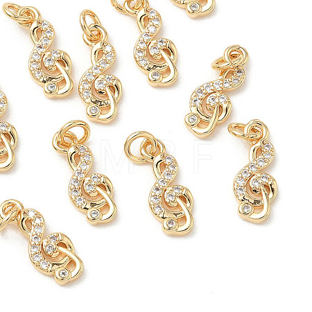 SHEGRACE Brass Micro Pave Cubic Zirconia Pendants XGRQ3D824-469G-1