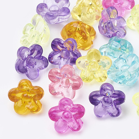 Transparent Acrylic Beads X-MACR-S296-43-1