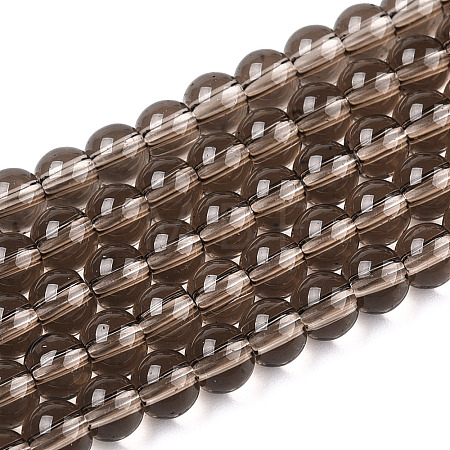 Transparent Glass Beads Strands GLAA-T032-T4mm-02-1