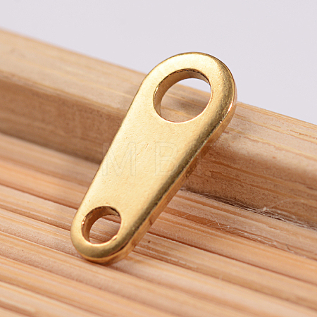 Ion Plating(IP) 304 Stainless Steel Chain Tabs STAS-L159-09G-1