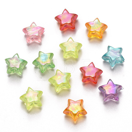 Transparent Acrylic Beads TACR-R150-09-1