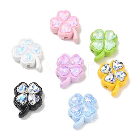Acrylic Rhinestone Beads RB-CBA4613-01-1