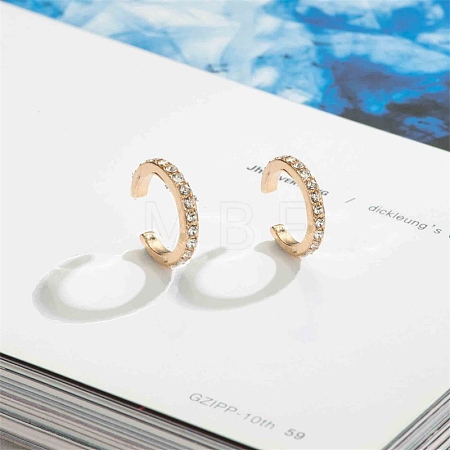 Brass Cuff Earrings WGBC495-04-1