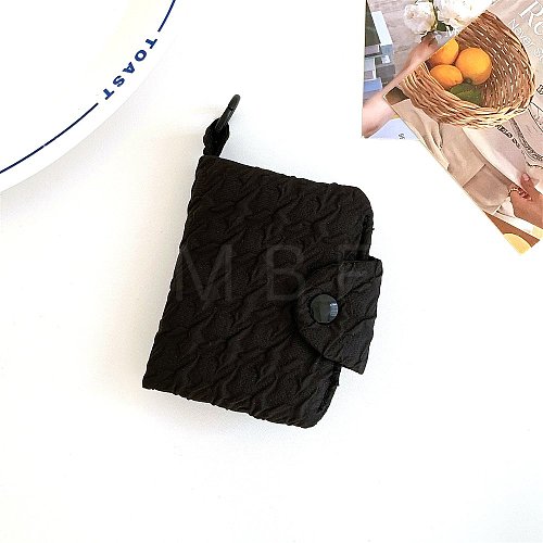 Candy Color Cloth Wallets with Snap Button PW-WGE578C-04-1