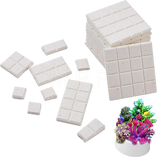 12Pcs Ceramic Coral Frag Tiles FIND-CA0004-99-1