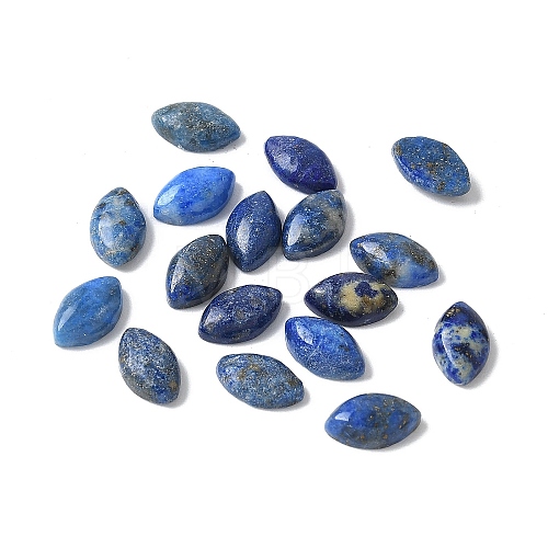 Natural Lapis Lazuli Cabochons G-Z075-05C-1