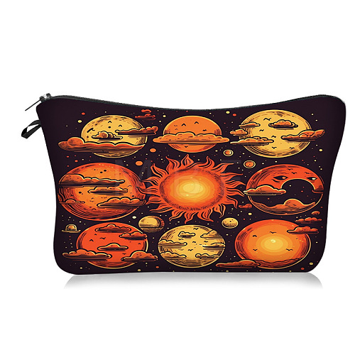 Sun Polyester Cosmetic Bag PW-WGFDC4E-06-1