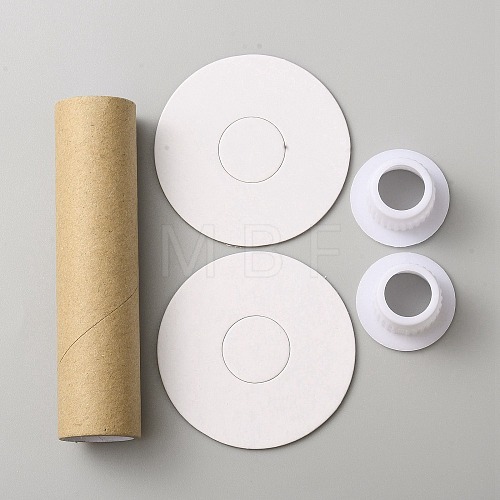 Paper Thread Winding Bobbins DIY-WH0032-52F-1