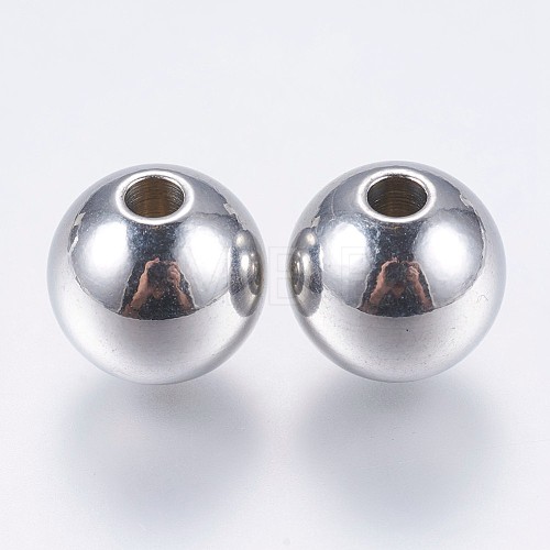 Tarnish Resistant 201 Stainless Steel Beads STAS-I069-34-1