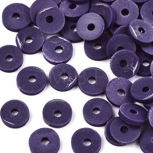 Handmade Polymer Clay Beads CLAY-Q251-8.0mm-46-1