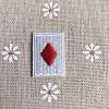 Playing Card Theme Polyester Embroidery Cloth Iron on/Sew on Patches PATC-WH0001-113C-1