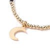 Star & Moon Pendant Necklaces Set for Teen Girl Women NJEW-JN03738-01-8