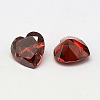 Cubic Zirconia Pointed Back Cabochons ZIRC-M005-9mm-013-2