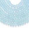 Natural Malaysia Jade Beads Strands X-G-B165-G01-5x8mm-07-3