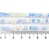 Glass Beads Strands EGLA-A034-M4mm-18-3