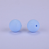 Round Silicone Focal Beads SI-JX0046A-116-2