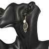 201 Stainless Steel Dangle Earrings for Women EJEW-JE07501-01-2