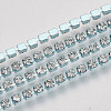 Electrophoresis Iron Rhinestone Strass Chains CHC-Q009-SS6.5-A01-1-1