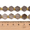 Natural Smoky Quartz Beads Strands G-F833-B07-01-4
