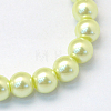 Baking Painted Pearlized Glass Pearl Round Bead Strands HY-Q003-6mm-46-2