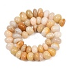 Natural Yellow Jade Beads Strands GG-CBACF26-A02-01-5