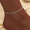 Alloy Chain Anklets for Women WGC4CD6-08-1