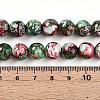 Baking Painted Glass Beads Strands DGLA-N003-10mm-A09-4