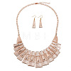 Alloy Pendant Necklaces & Dangle Earrings FS-WG2D2E5-03-2