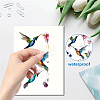 16 Sheets 8 Styles PVC Waterproof Wall Stickers DIY-WH0345-024-3