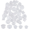 Gorgecraft 50Pcs 5 Styles Plastic Bottle Stoppers KY-GF0001-42A-1