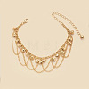 Bohemian Bell Alloy Tassel Anklets for Women FS-WG4DBF7-01-3
