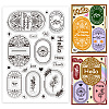 Custom PVC Plastic Clear Stamps DIY-WH0618-0137-1