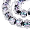 Handmade Foil Glass Beads Strands FOIL-Q002-01A-02-3