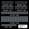 284Pcs 7 Styles  Silicone & Plastic Earring Post Sleeves & Ear Nuts FIND-NB0004-60-2