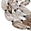 Natural Lodolite Quartz Beads Strands G-F820-M01-03-4