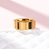 201 Stainless Steel Wide Band Finger Rings RJEW-K252-02F-G-2