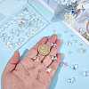 50Pcs Electroplate Glass Charms GLAA-SP0001-89-3