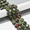 Natural Dragon Blood Jasper Beads Strands G-NH0004-007-2