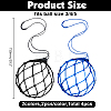 4Pcs 2 Colors Nylon Ball Net Bag OFST-AR0001-02-2