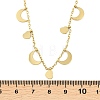 304 Stainless Steel Bib Necklaces for Women NJEW-A065-01A-G-3